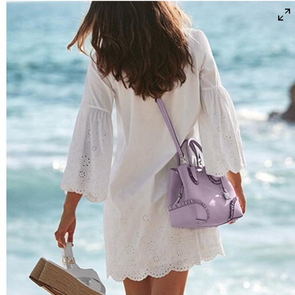 Michael kors Eyelet Cotton-Poplin Dress - Picture 5 of 5